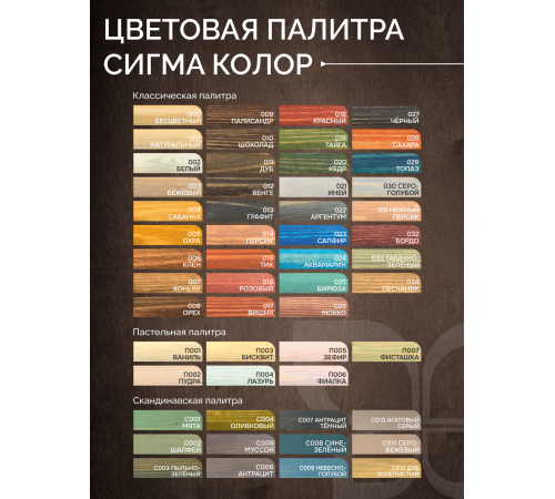 Приобрести МАСЛО С ТВЕРДЫМ ВОСКОМ «СИГМА-ДЕКОР ПРЕМИУМ» в Нижнекамске, Республика Татарстан